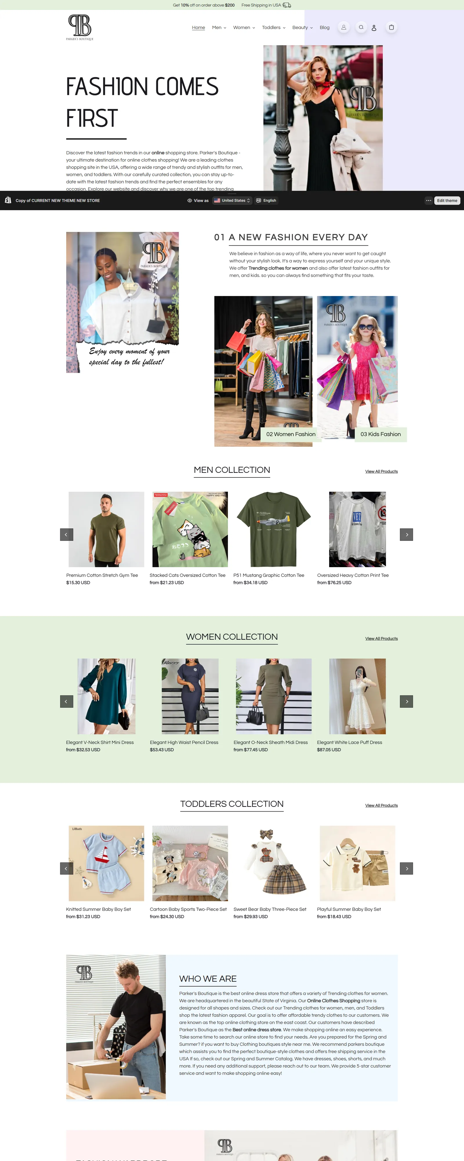 Parkers Boutique